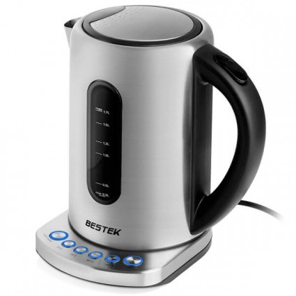  2200W Electric Kettle Stainless Steel Temp Control 1.7L